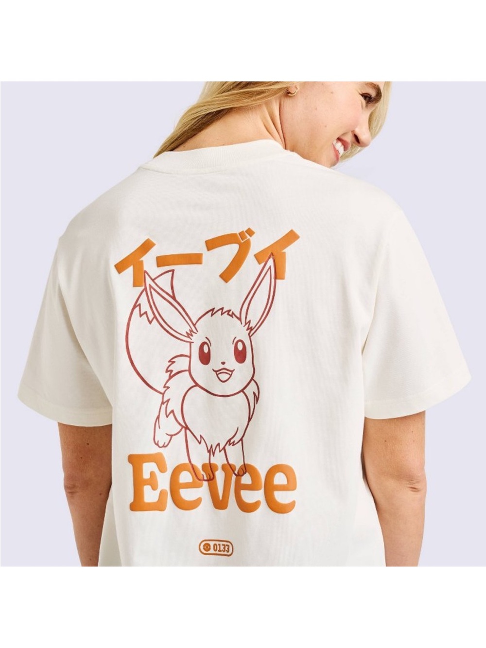 Pokémon x Target Eevee Graphic Print Short Sleeve Crewneck T-Shirt - Adult Small
